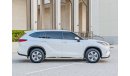 Toyota Highlander 2020 Hybrid GCC In Excellent Conditions Top Of The Range