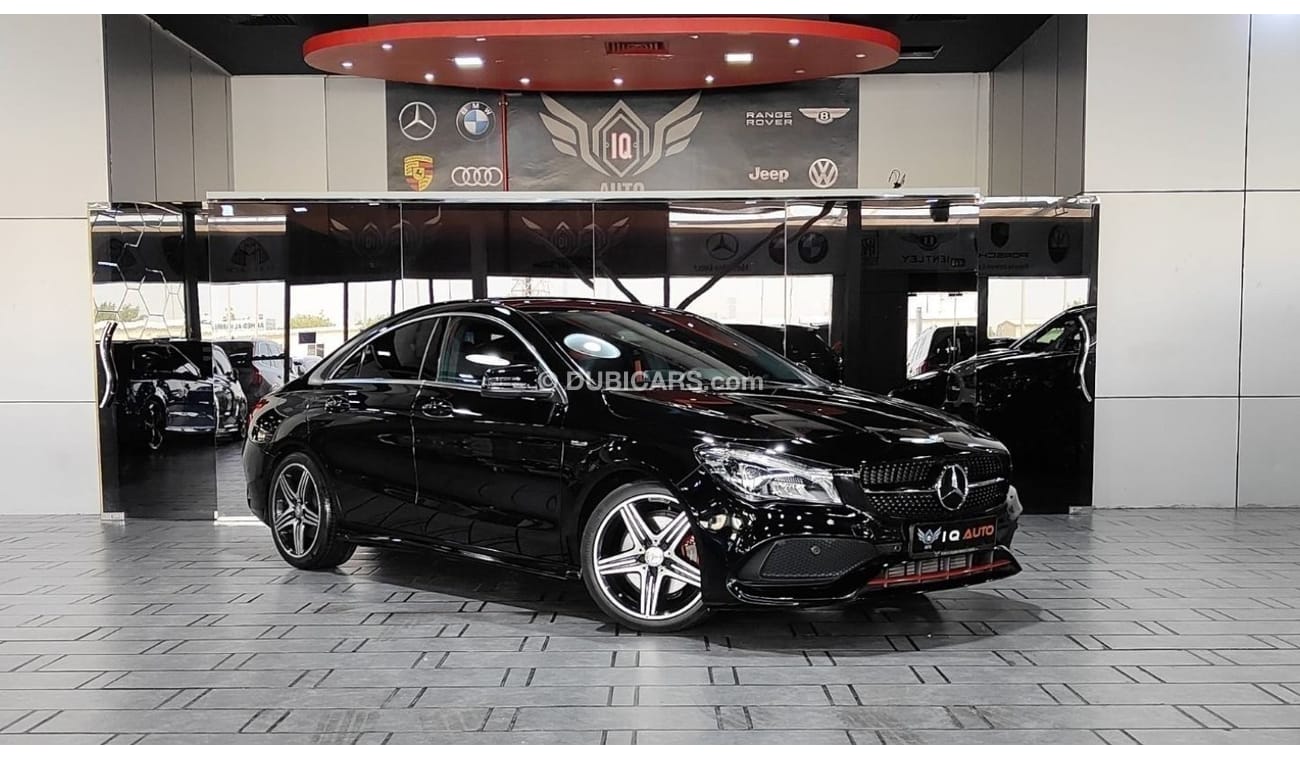 Mercedes-Benz CLA 250 AED 1,700 P.M | 2018 MERCEDES-BENZ CLA 250 4MATIC SPORT AMG KIT  2.0 | LOW KM | GCC | UNDER WARRANTY