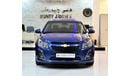 Chevrolet Cruze FULL SERVICE HISTORY! PERFECT CONDITION! Chevrolet Cruze LT 2014 Model!! in Blue Color! GCC Specs