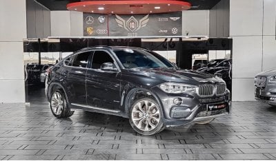 BMW X6 35i Executive AED 2,300 P.M | 2016 BMW X6 XDRIVE 35i | GCC | 3.0L TWIN POWER TURBO | SUNROOF