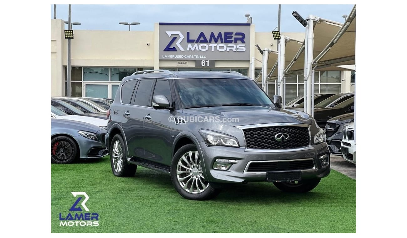 Infiniti QX80 Luxury 1500 MONTHLY PAYMENTS / INFINITY QX80 / GCC / NO ACCIDENTS / CLEAN CAR