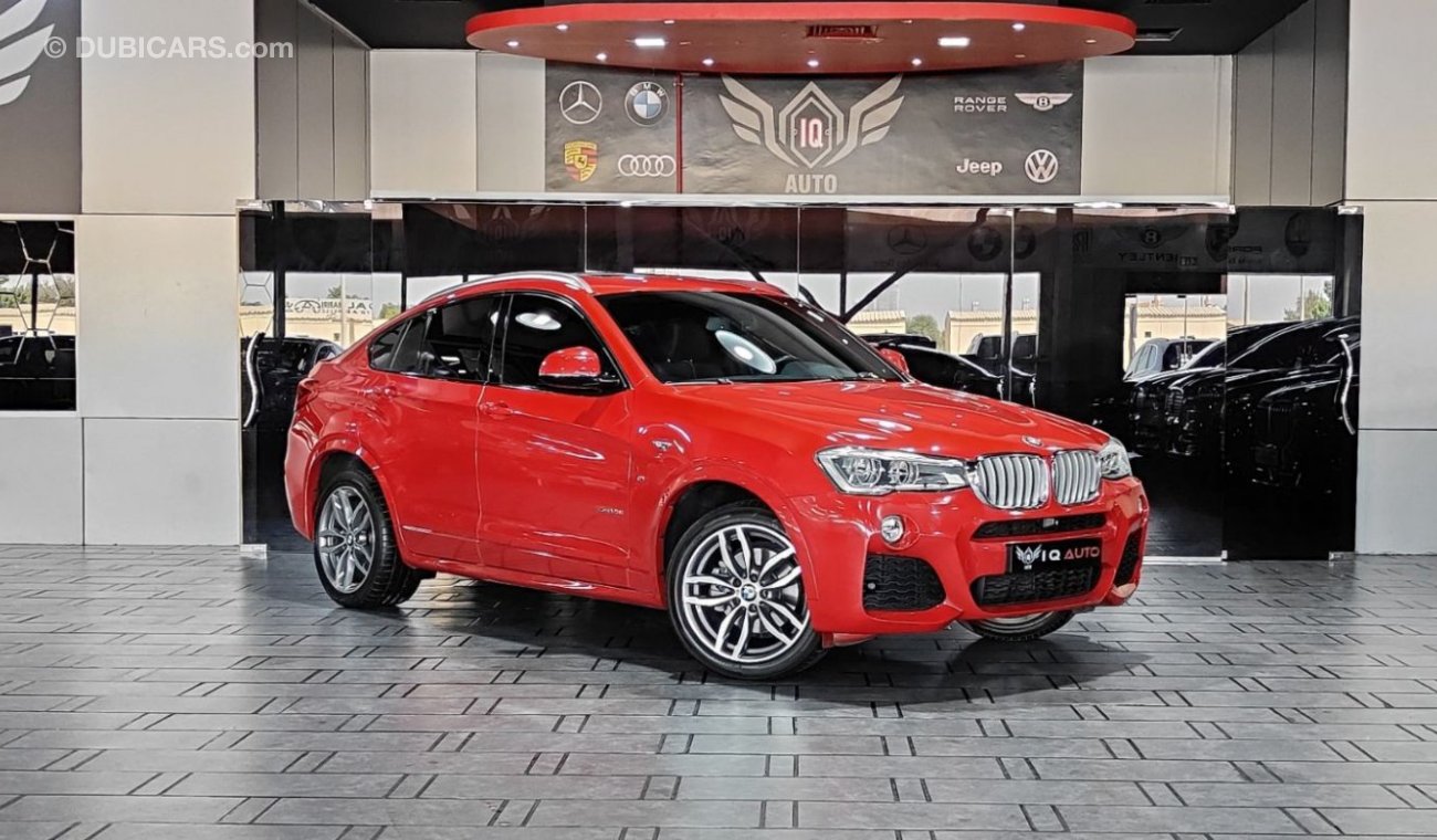 BMW X4 xDrive 28i M Sport AED 2,300 P.M | 2016 BMW X4 M-SPORT XDRIVE 28i 2.0L | FSH | ORIGINAL PAINT | 360