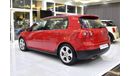 فولكس واجن جولف EXCELLENT DEAL for our Volkswagen GTi ( 2009 Model ) in Red Color GCC Specs