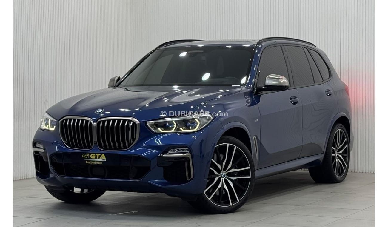 بي أم دبليو X5 M50i 4.4L 2020 BMW X5 M50i M-Sport, June 2025 BMW Warranty + Service Pack, Fully Loaded, GCC