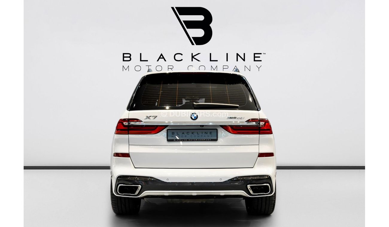 بي أم دبليو X7 XDrive50i 4.4L 2019 BMW X7 xDrive 50i, 1 Year Warranty, Full Service History, Low KMs, GCC