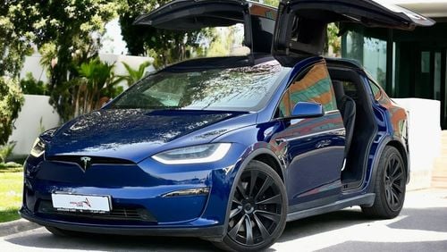 Tesla Model X AED 5,360 PM | TESLA MODEL X PLAID | 2023 | UNDER WARRANTY | GCC | Full SERVICE HISTORY | 0% DOWNPAY