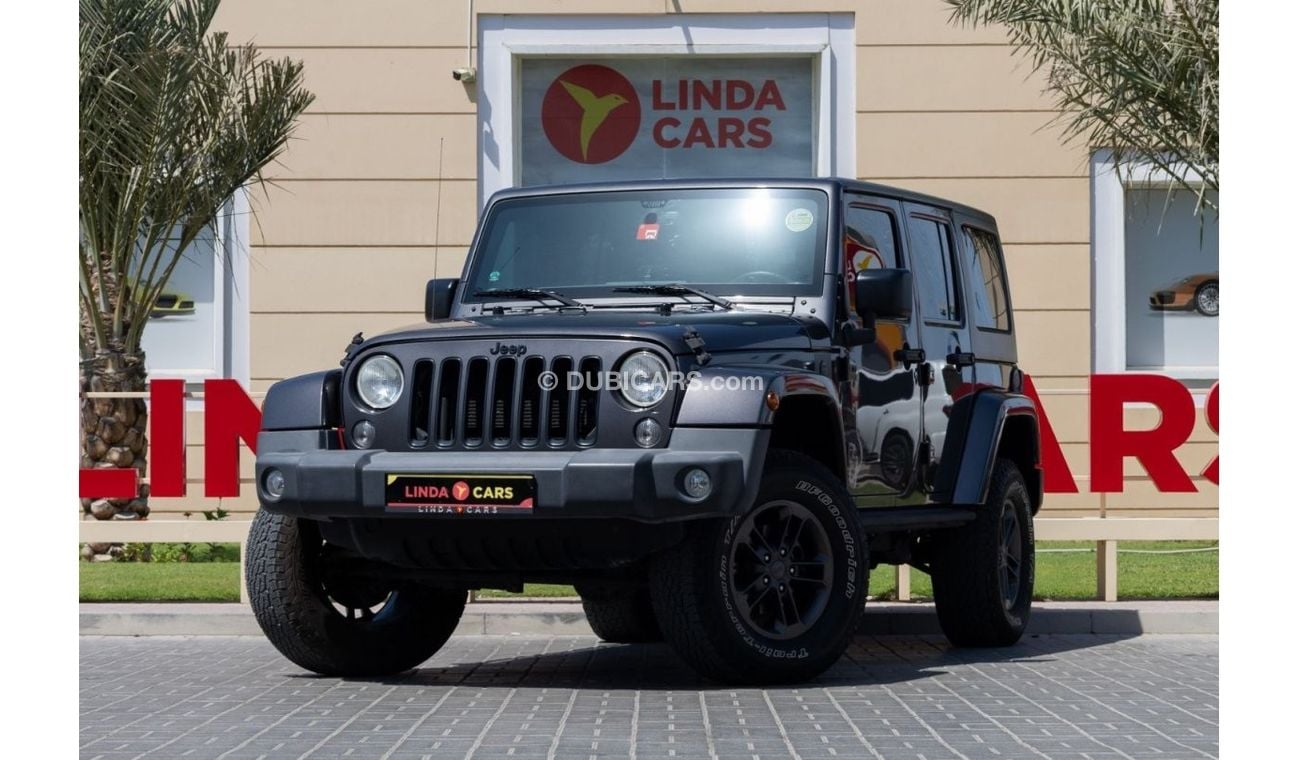 جيب رانجلر Jeep Wrangler Unlimited Oscar Mike Edition 2018 GCC under Warranty with Flexible Down-Payment.