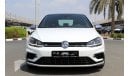 فولكس واجن جولف ار VOLKSWAGEN GOLF R 2019 GCC WITH FULL AGENCY SERVICE HISTORY IN MINT CONDITION