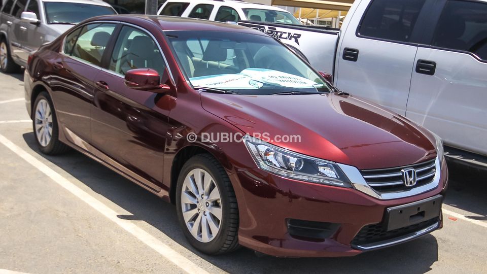 Honda Accord for sale: AED 51,000. Burgundy, 2014