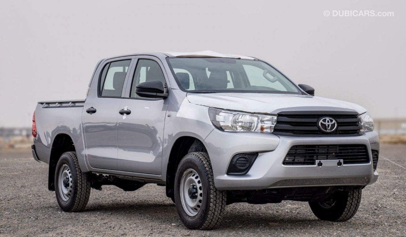 تويوتا هيلوكس (LHD) TOYOTA HILUX DC 2.4D MT 4X4 P.WINDOW MY2024 – SILVER