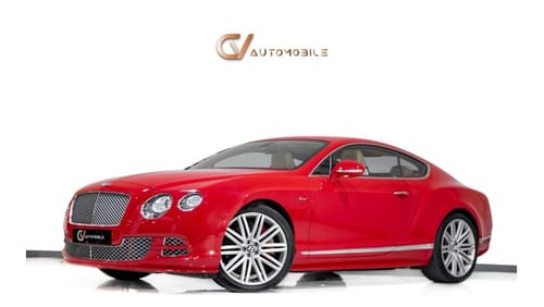 Bentley Continental GT Speed - GCC Spec