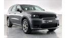 Dodge Durango GT | 1 year free warranty | 0 down payment | 7 day return policy