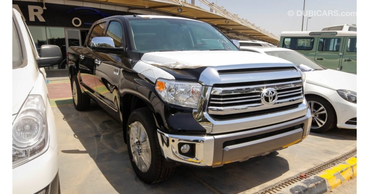 Toyota Tundra 1794 Edition for sale: AED 194,000. Black, 2016