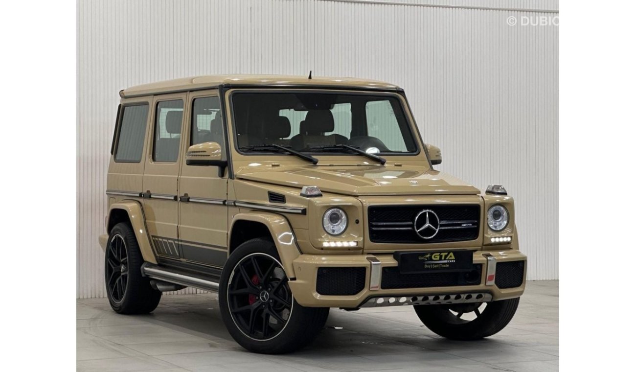 Mercedes-Benz G 63 AMG 2015 Mercedes G63 AMG, Full Gargash Service History, GCC