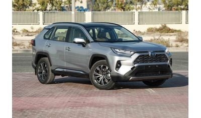 تويوتا راف ٤ 2024 TOYOTA RAV4 HIGH 2.5 Hybrid - SILVER inside BEIGE | Export Only