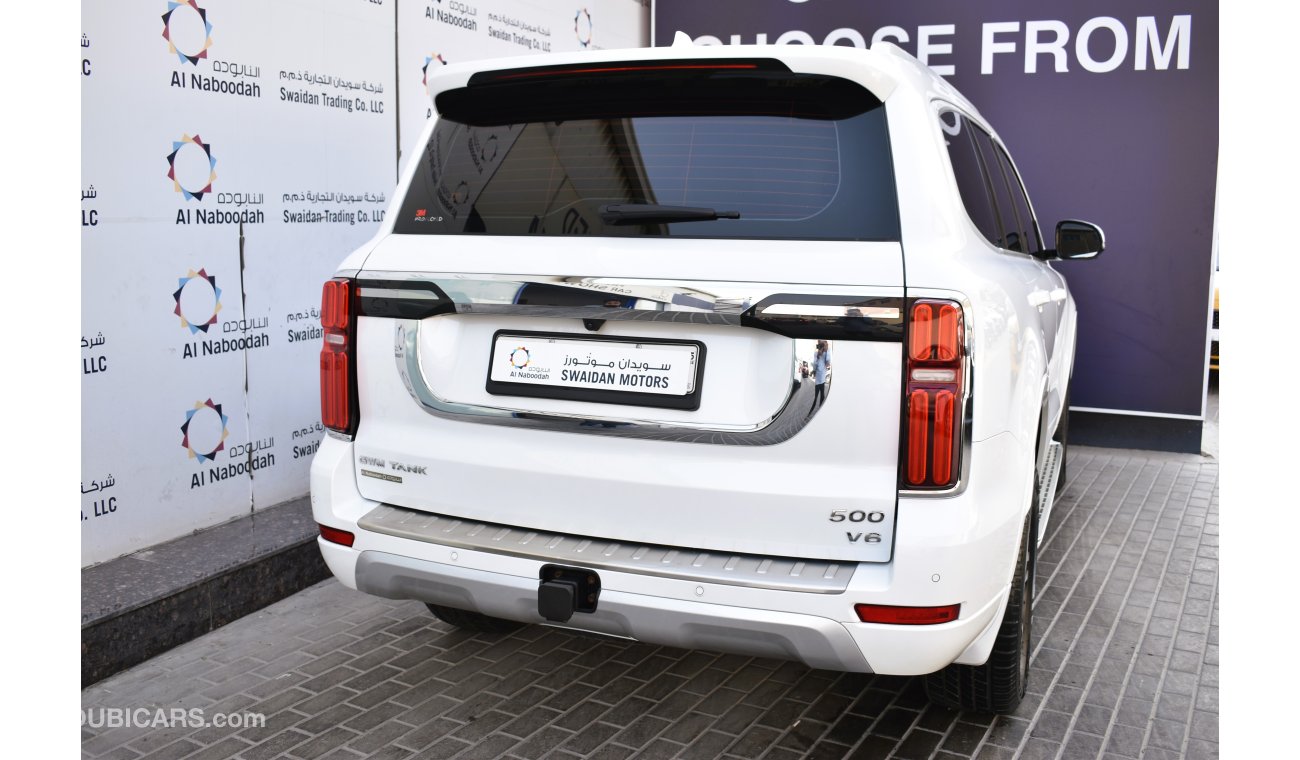 Tank 500 AED 2079 PM | 3.0L SIGNATURE 4WD GCC AGENCY WARRANTY UP TO 2028 OR 150K KM