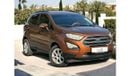 Ford EcoSport AED 540 PM| FORD ECO SPORT | WELL MAINTAINED | 1.5L I4 | 0% DOWNPAYMENT