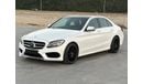 مرسيدس بنز C200 MODEL 2016 GCC CAR PERFECT CONDITION FULL OPTION PANORAMIC ROOF AMG