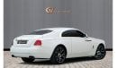 Rolls-Royce Wraith Std - GCC Spec - With Service Contract