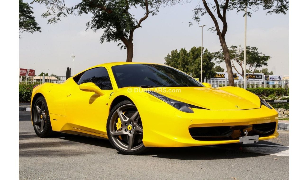 فيراري 458 Std 4.5L GCC SPEC NEAT AND CLEAN