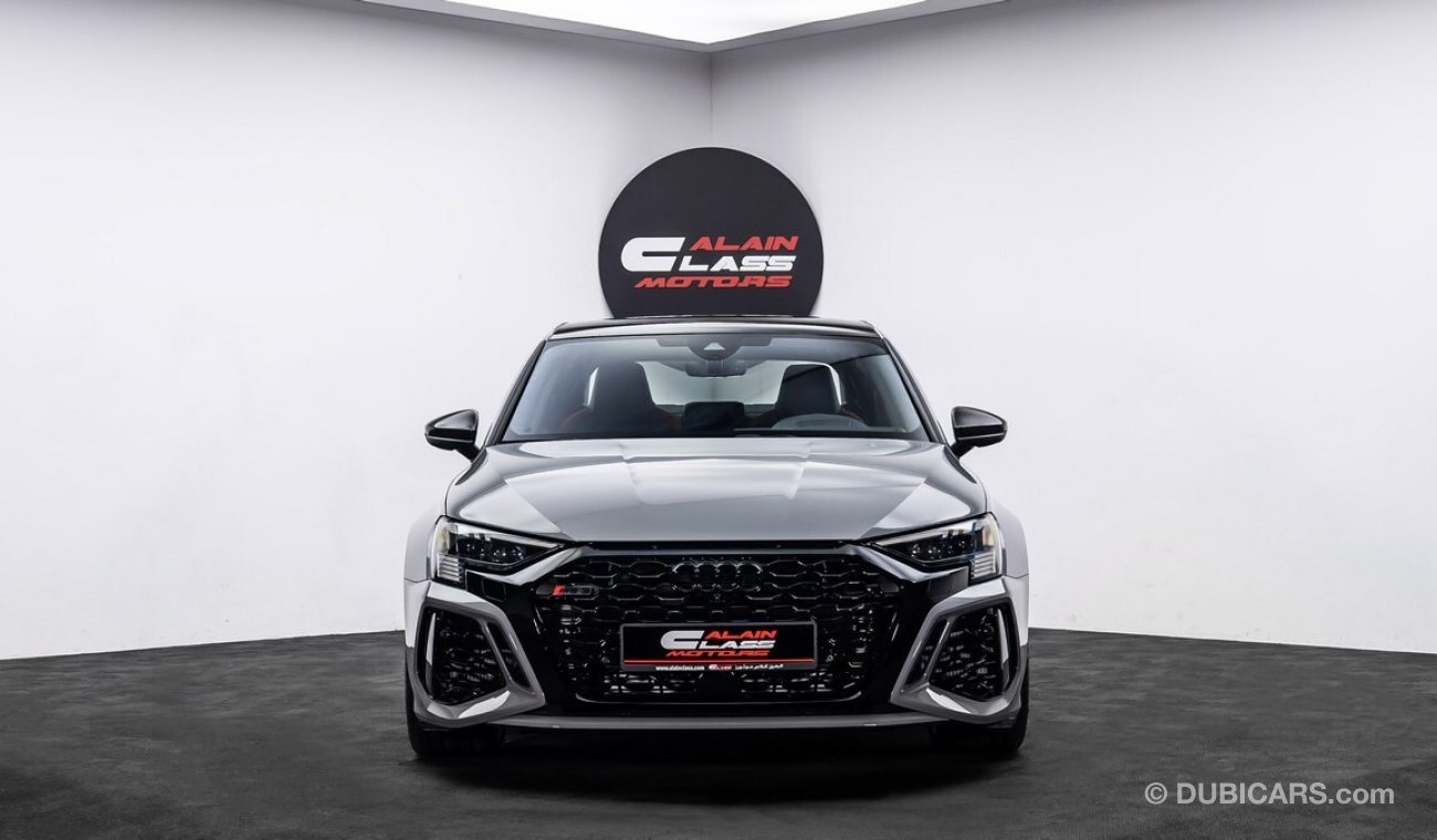 Audi RS3 2024 - GCC - Under Warranty and Service Contract