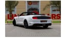 Ford Mustang Ford Mustang GT Premium Convertible 2019 GCC under Agency Warranty with Flexible Down-Payment/ Flood