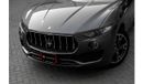 Maserati Levante | 3,212 P.M  | 0% Downpayment | Low Mileage | Stunning