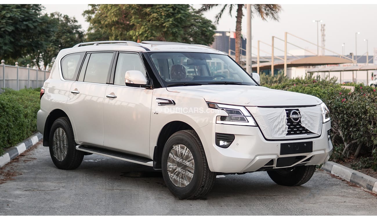 نيسان باترول 2024 NISSAN PATROL 5.6L V8 White - Tan