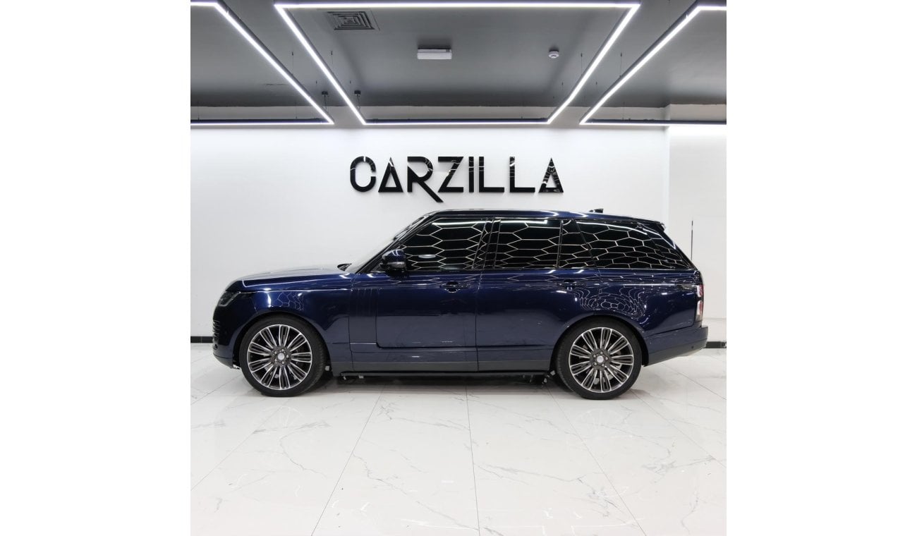 Land Rover Range Rover Vogue Supercharged Land Rover Range Rover Vogue 2018 HSE Super Charge Blue 4WD