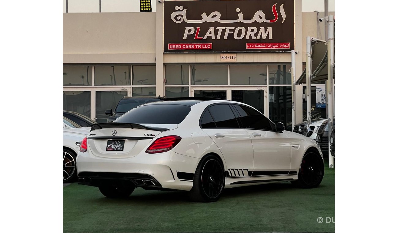 مرسيدس بنز C 63 AMG مرسيدس سي 63 اس موديل 2016 وارد اليابان صبغ وكالة بدون حوادث