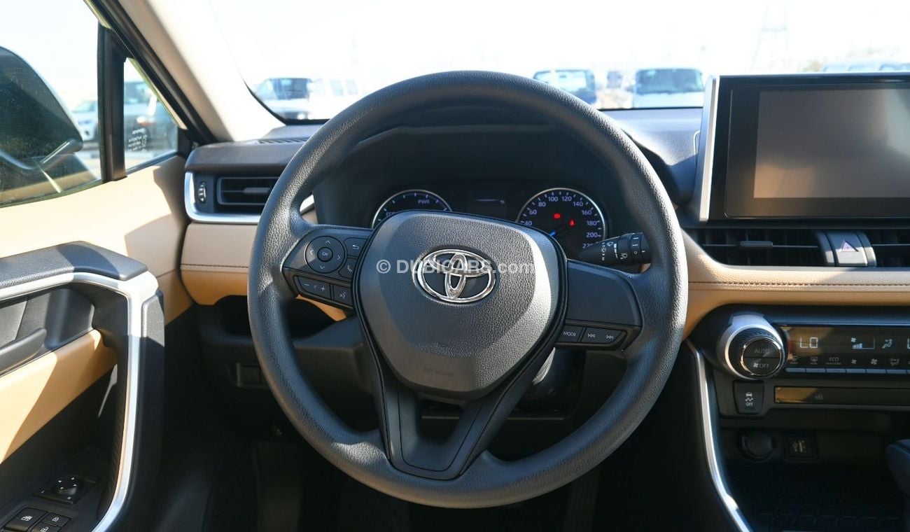 تويوتا راف ٤ Toyota RaV4  2.5L 2024 Hybrid automatic  Drive Mode black outside beige inside