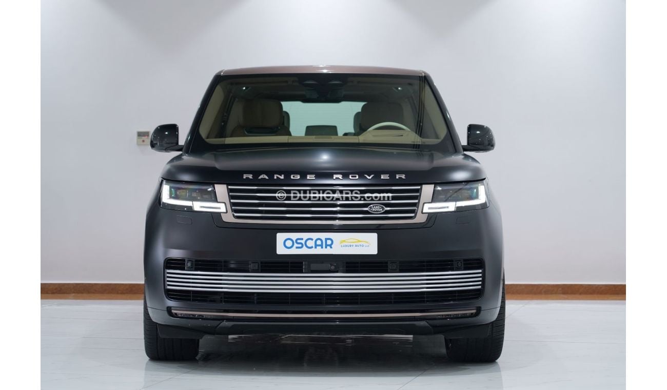 لاند روفر رينج روفر 2024 Range Rover SV P615 GCC Black Satin Finish