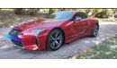 Lexus LC500 Sport 5.0L - 2023 - V8 - 471 HP - Low Mileage - Warranty - Perfect Condition