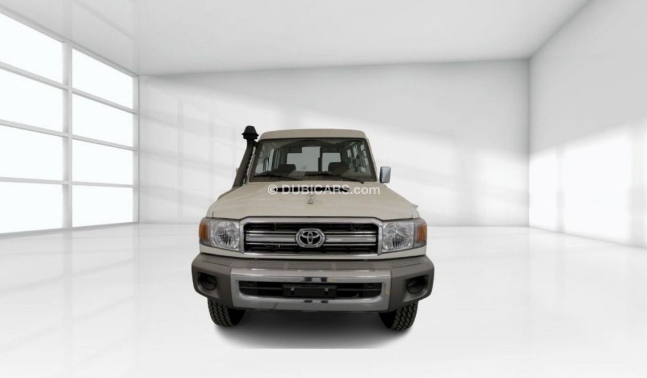 Toyota Land Cruiser Hard Top LC78 4.5L Turbo Diesel V8 9 Seat 3 Doors Manual Windows Model 2022