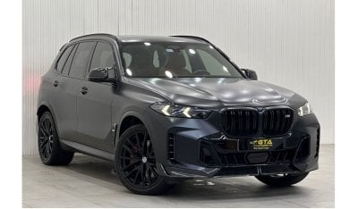 BMW X5M 2024 BMW X5 M60i xDrive, July 2028 BMW Warranty + Service Pack, Fully Loaded, Very Low Kms, GCC