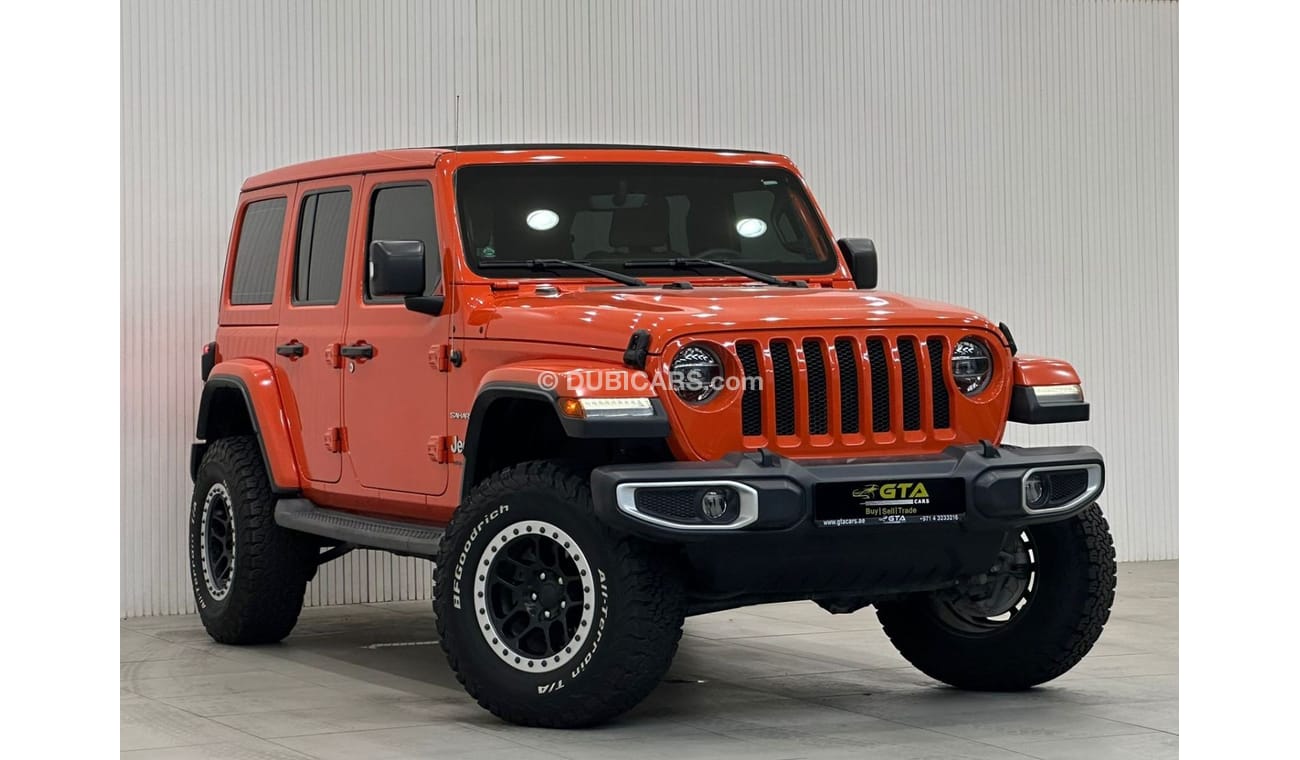 جيب رانجلر 2019 Jeep Wrangler Unlimited Sahara, Warranty, Full Jeep Service History, Low Kms, GCC