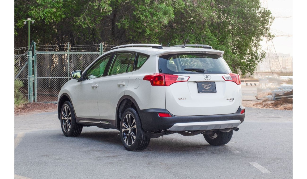 Toyota RAV4 2015 | TOYOTA RAV4 | GXR 4WD 2.5L | GCC SPECS | SUNROOF REAR VIEW CAMERA | T72394