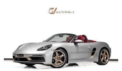 Porsche 718 Boxster 25 Years GCC Spec - With Warranty