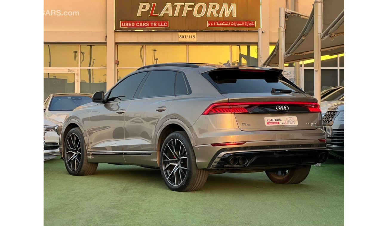 أودي Q8 55 TFSI quattro S-لاين سبورت باكج اودي كيو 8 كواترو اس لاين موديل 2019 مواصفات خليجية صبغ وكالة بدون