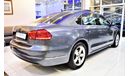 Volkswagen Passat ONLY 63000KM! AMAZING 2015 Model!! in Grey Color! GCC Specs