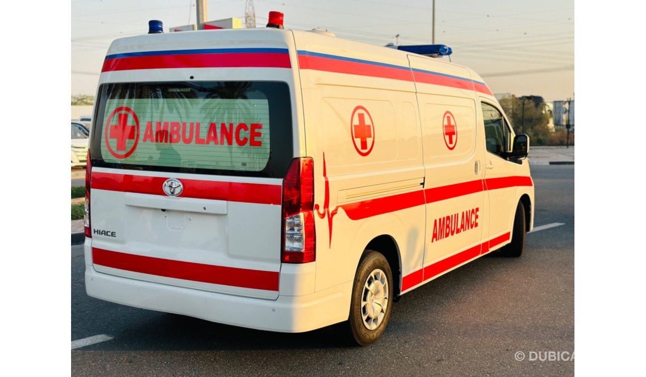 Toyota Hiace Ambulance 2022 Model RHD Diesel Engine