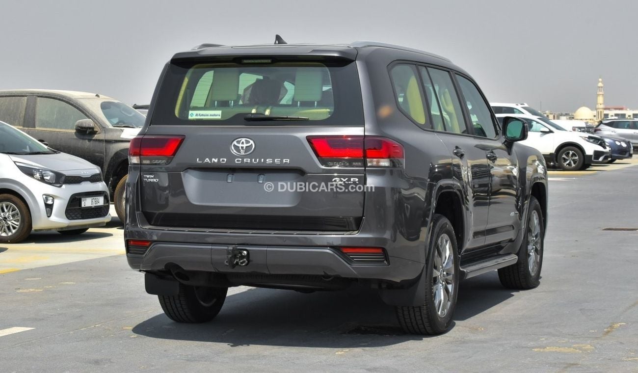 Toyota Land Cruiser 3.5L GXR TwinTurbo, LEATHER SEAT, JBL SOUNDSYSTEM, PUSH START, MODEL 2023 FOR EXPORT AND UAE