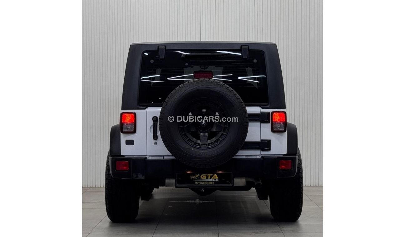 Jeep Wrangler Sport 3.6L A/T 2015 Jeep Wrangler Sport, Service History, Excellent Condition, GCC