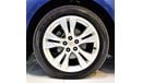 Chevrolet Cruze FULL SERVICE HISTORY! PERFECT CONDITION! Chevrolet Cruze LT 2014 Model!! in Blue Color! GCC Specs