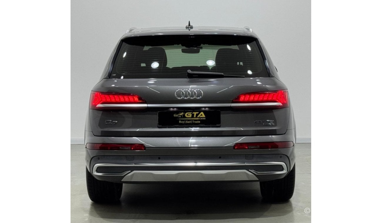 أودي Q7 45 TFSI quattro S لاين 2022 Audi Q7 S-Line 45TFSI Quattro, June 2027 Audi Warranty + Service Pack, L