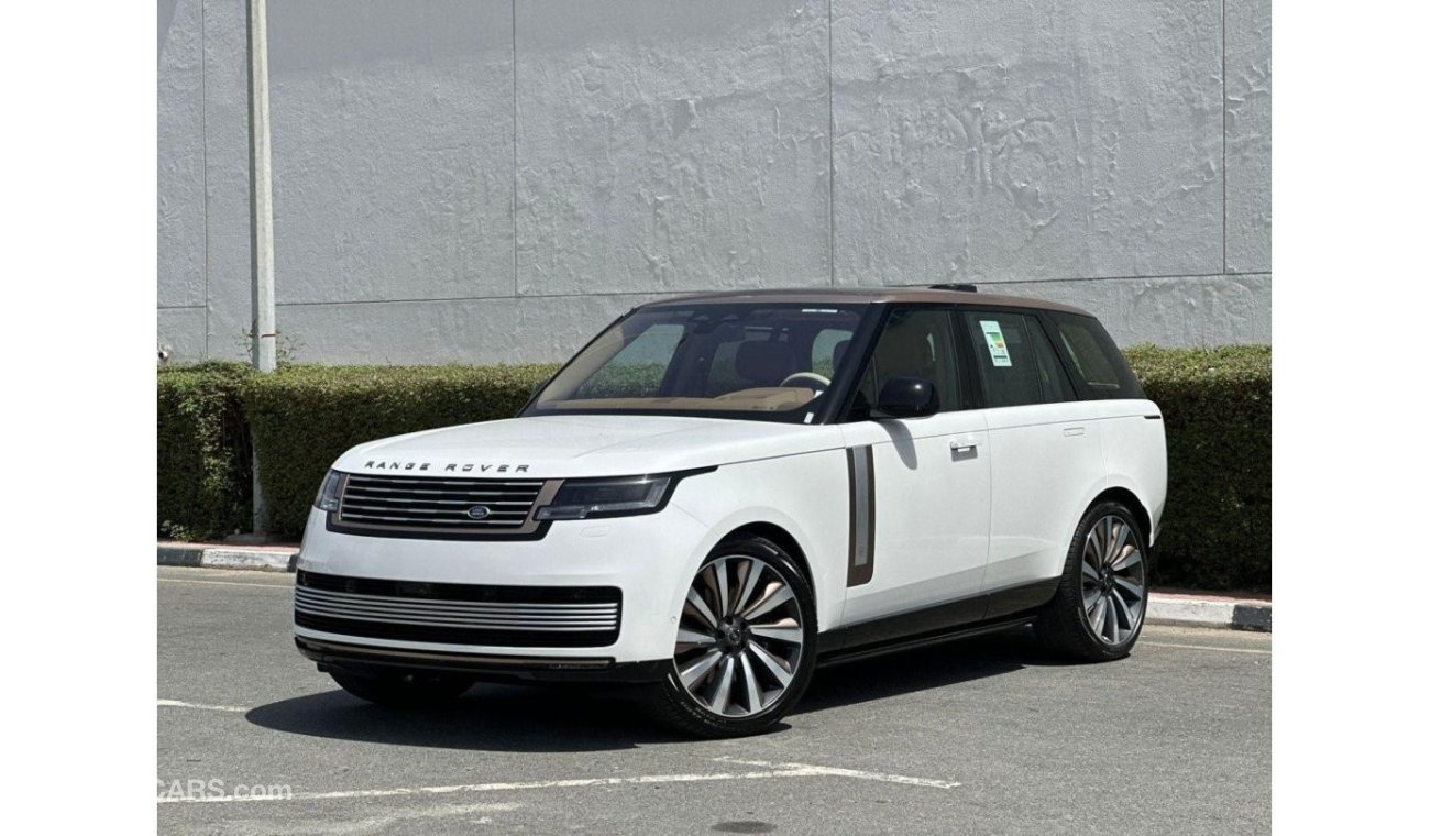 Land Rover Range Rover SV WHITE ROSE GOLD GCC SPEC UNDER WARRANTY AND SERVICE