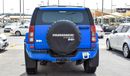 Hummer H3 White Color with blue wrapping