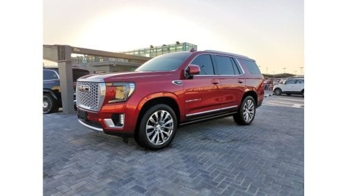 جي أم سي يوكون Denali 6.2L (8 Seater) GMC Denali - 2021 - Red