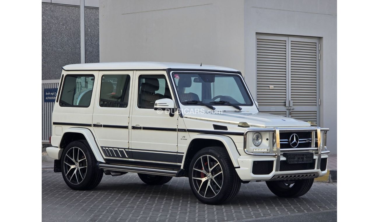 مرسيدس بنز G 63 AMG Std 5.5L MERCEDES G-63 AMG 2016 GCC ORGINAL PAINT // ACCIDENT FREE // PERFECT CONDITION