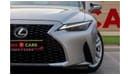 Lexus IS300 Premier Lexus IS300 2021 GCC under Warranty with Flexible Down-Payment/ Flood Free.